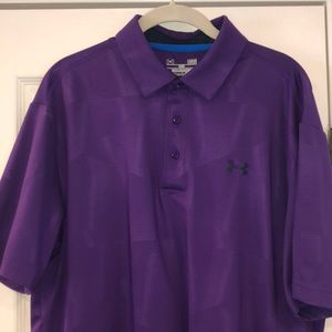 Under Armour Men’s Purple Polo